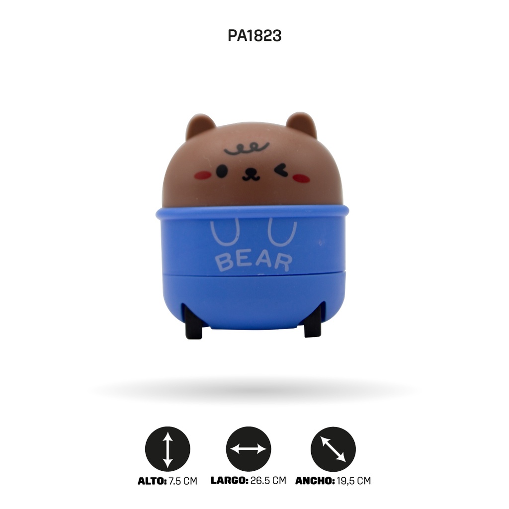 SACAPUNTAS OSO CARRO TRIPLE BOX 12 UND DMS-805 [PAC4869]