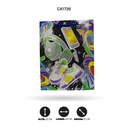 BOLSA REGALO 3D, SKATE URBAN 26x32x10cm 210 grs YM-1951-M MOTO [PAC5149]