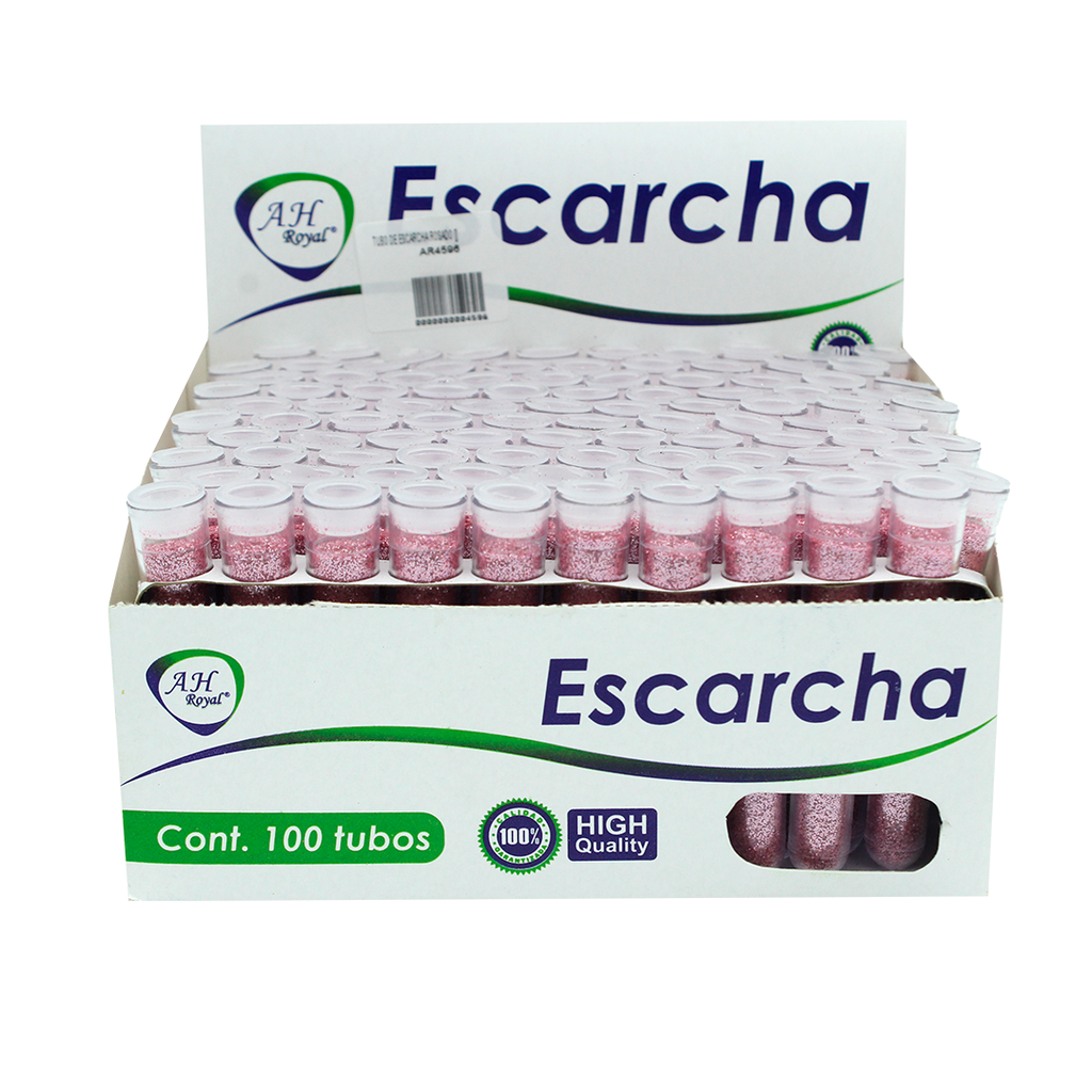 TUBO DE ESCARCHA ROSADO []