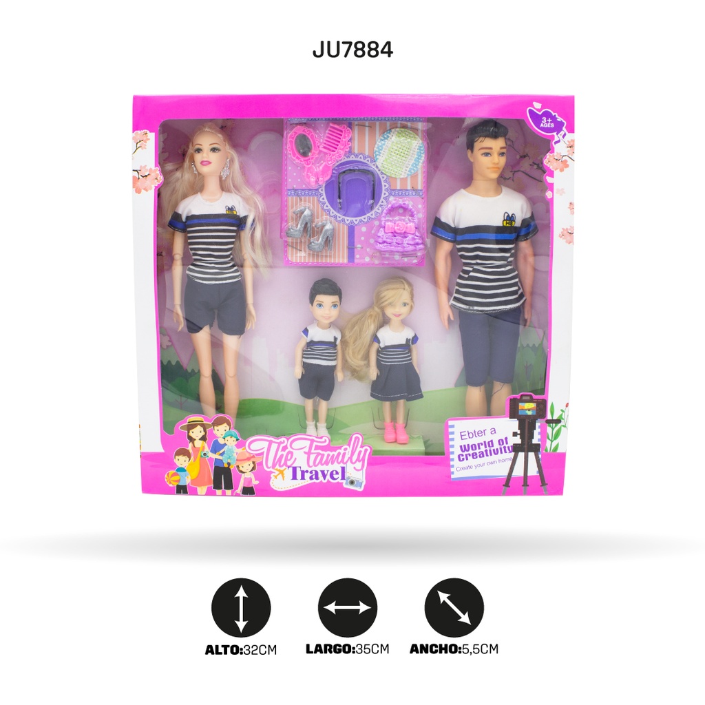 CONJUNTO FAMILIAR DE 11.5 PULGADAS [LY125-F]