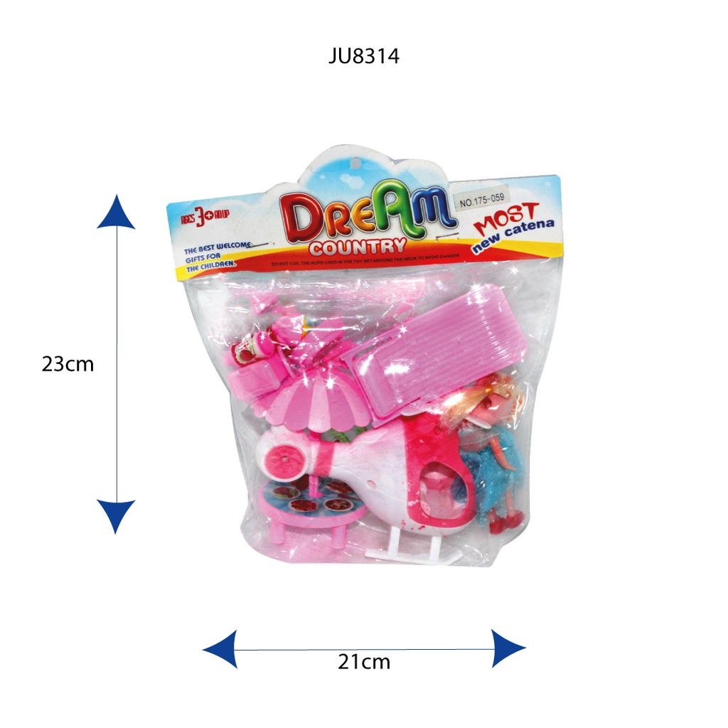 JUEGO DE PLAYA CON HELICOPTERO [175-059]