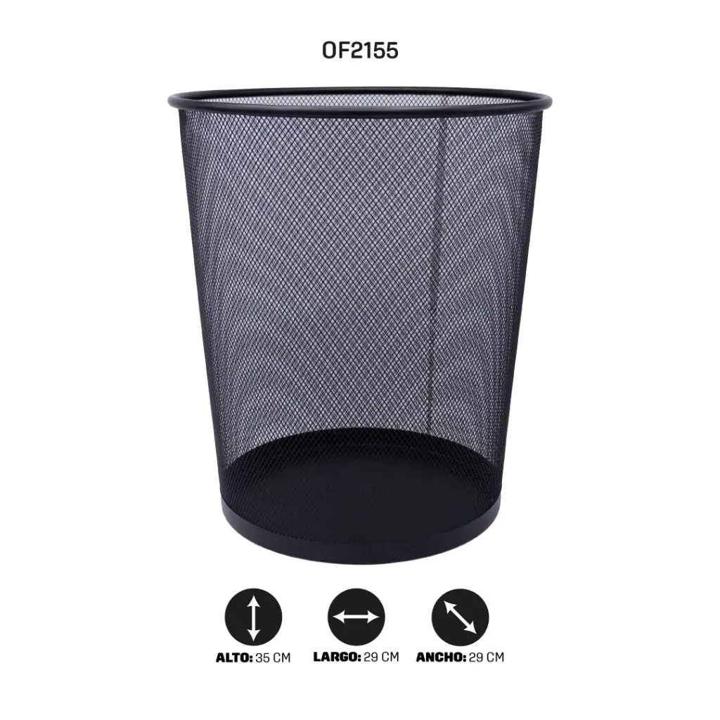 CUBO DE BASURA AH ROYAL GRANDE  CAJA X 20 UND5001 [PAC2012-2155]