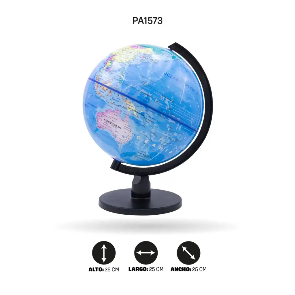 GLOBO TERRAQUEO PVC 25CM [PAC2052-1573]
