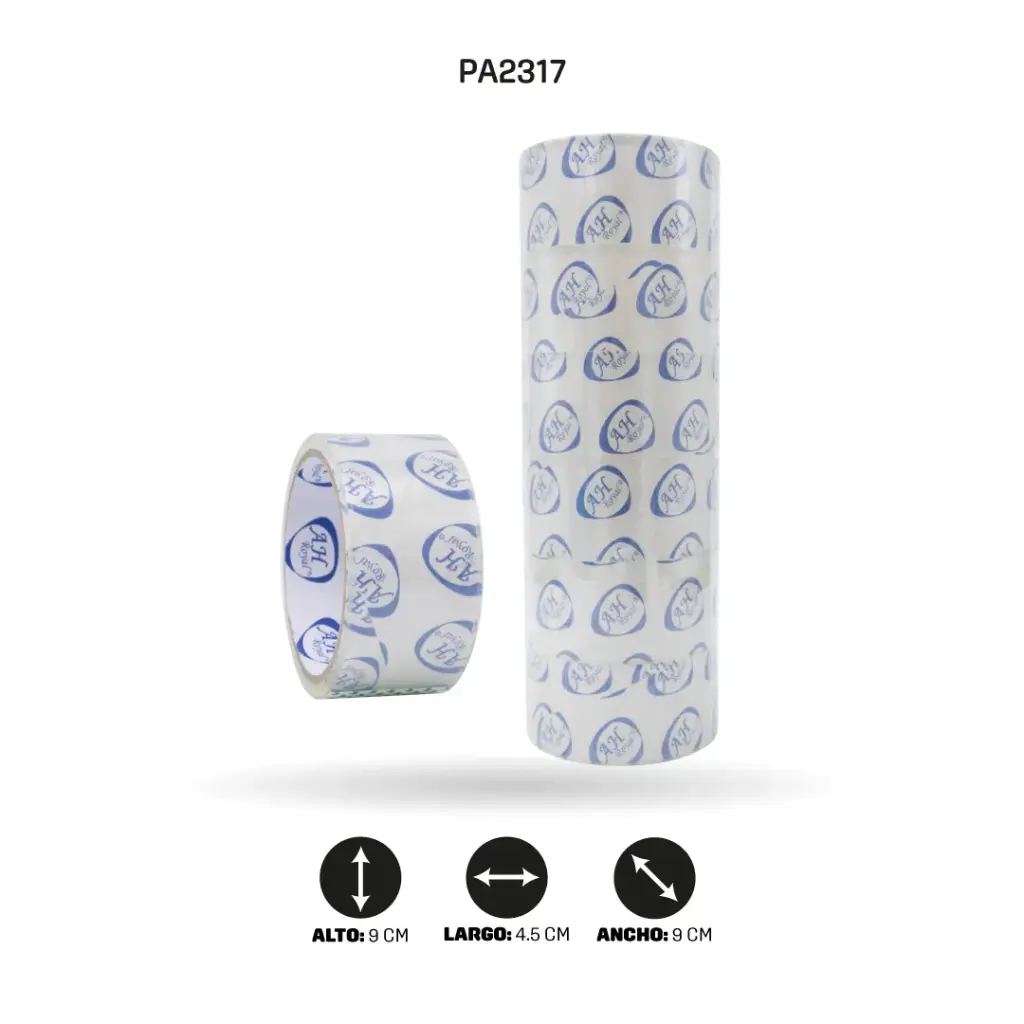 CINTA AH ROYAL ANCHA 45 MARILLA A mm x 45 mic x 32 mts [PAC3671-PAC90046-2317][PAC3659]