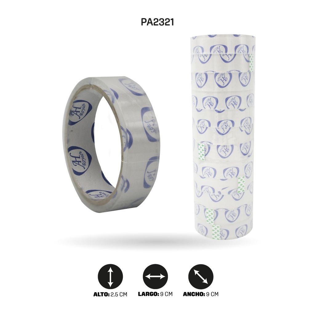 CINTA AH ROYAL IMPRONTA  1" (24 mm) x 45 mc x 30 yd (SET x 12 UND) [PAC4779-2321]