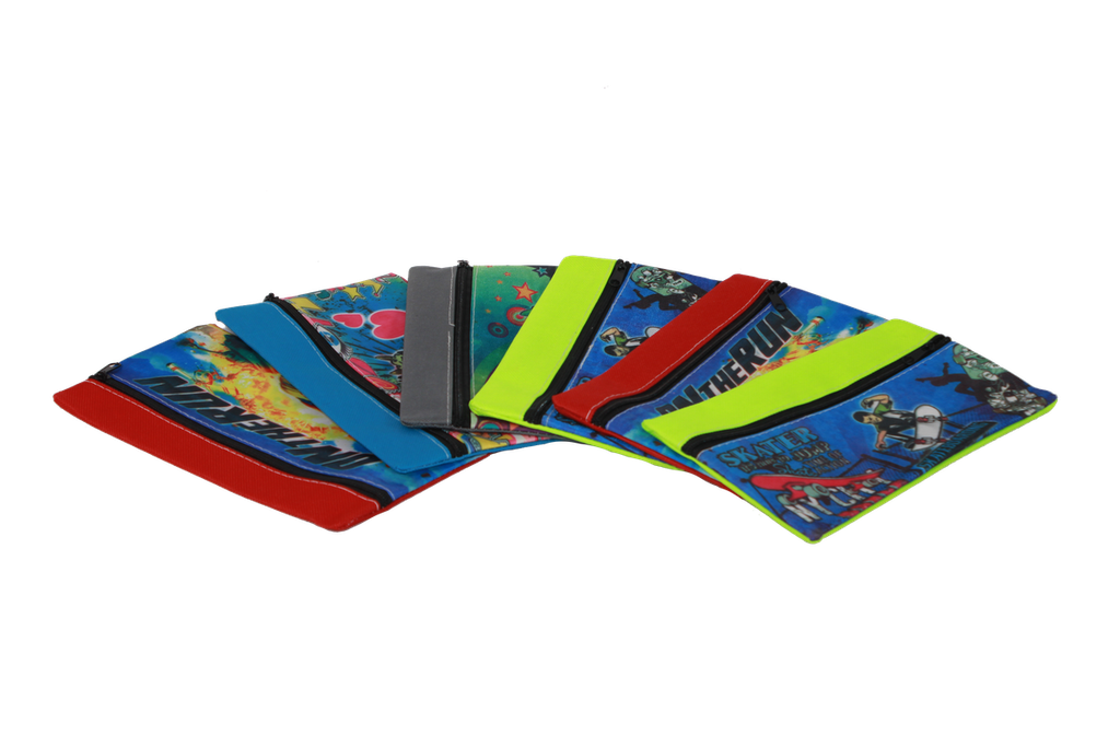 CARTUCHERA NACIONAL ESTAMPADA UN SOLO CIERRE [HH-G-6]