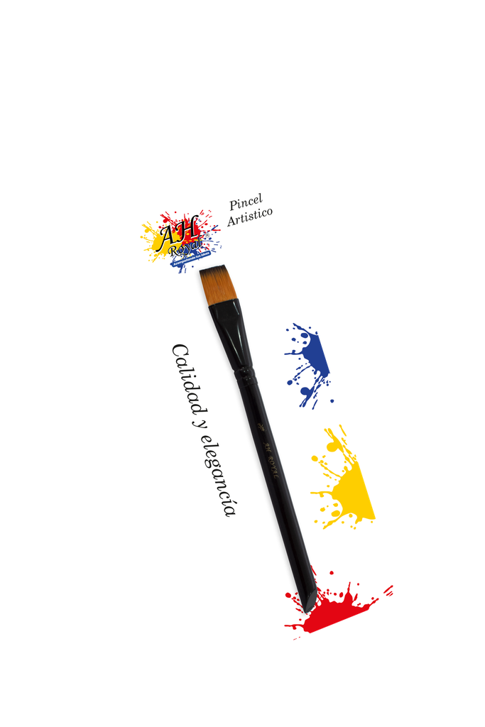 PINCEL AH ROYAL PLANO 3/4 NEGRO [PAC20045-330]