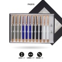 BOLIGRAFO 201 DETALLES  PALO ROSA 4 COLORES METALICO[PAC5232]