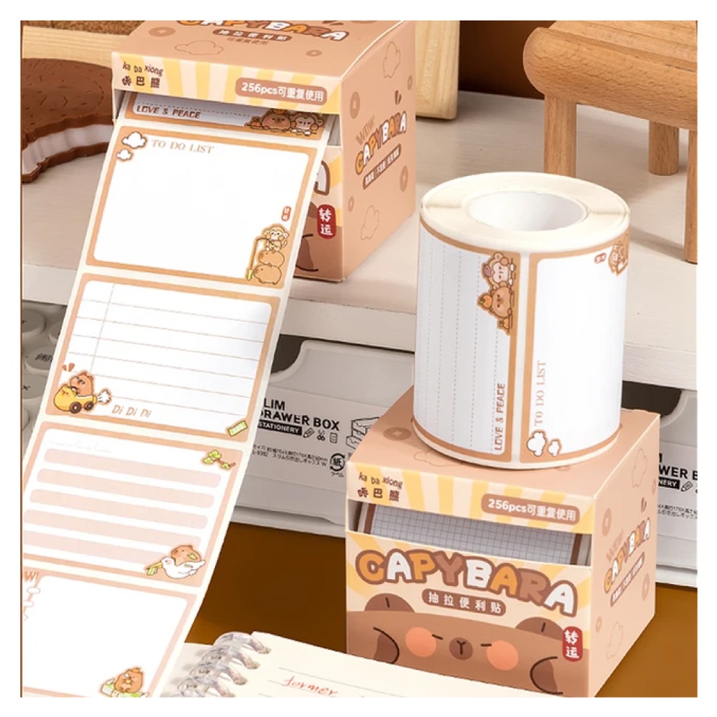 ROLLO ETIQUETA PARA MARCA CUADERNOS DE CAPYBARA XX-1715 [PAC5805]