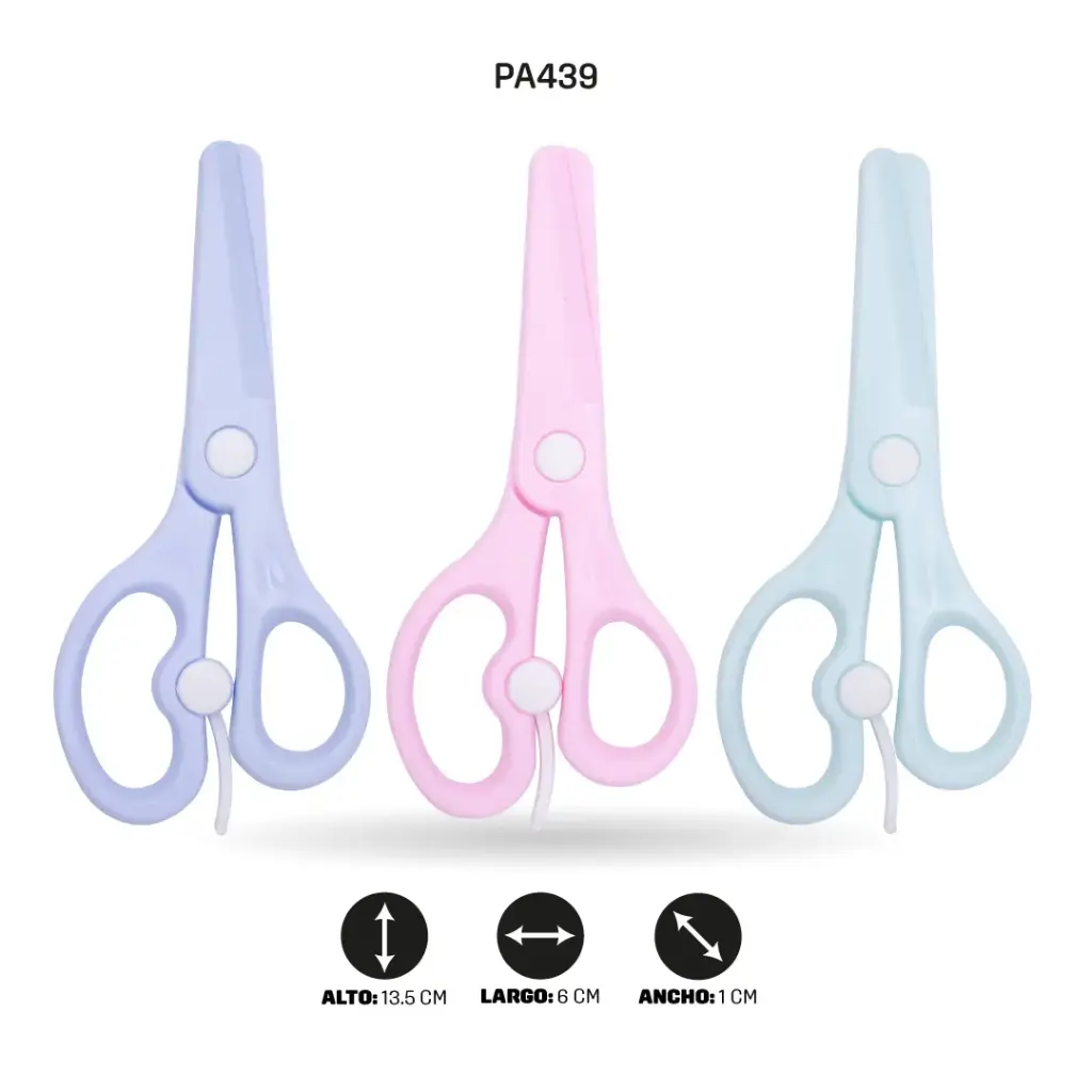 TIJERA DE PLASTICO TY-6029 [PAC6427]