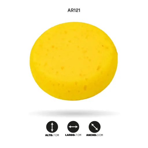 [AR121] ESPUMA REDONDA POROSA 809-1 [PAC20183-121]