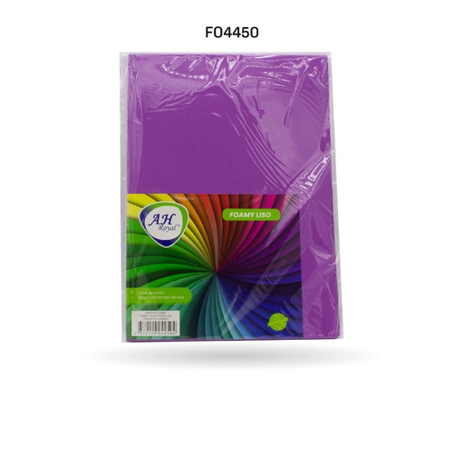 [FO4450] FOAMY 1/8 AH ROYAL LILA X 10 UNDS [AH80101215-4450-AH80101215-HN143]