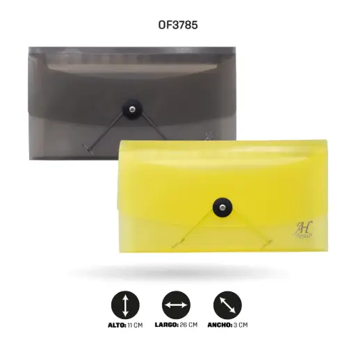 [OF3785] ARCHIVADOR AHROYAL CORDON 13 BOLSILLOS MEDIO OFICIO [PAC70200-PAC4785]