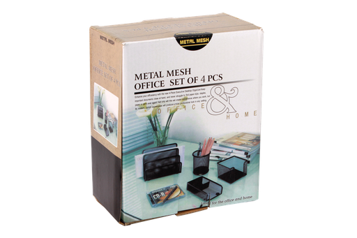 [OF4013] SET DE OFICINA 4PCS 7856 [PAC2015-4013]