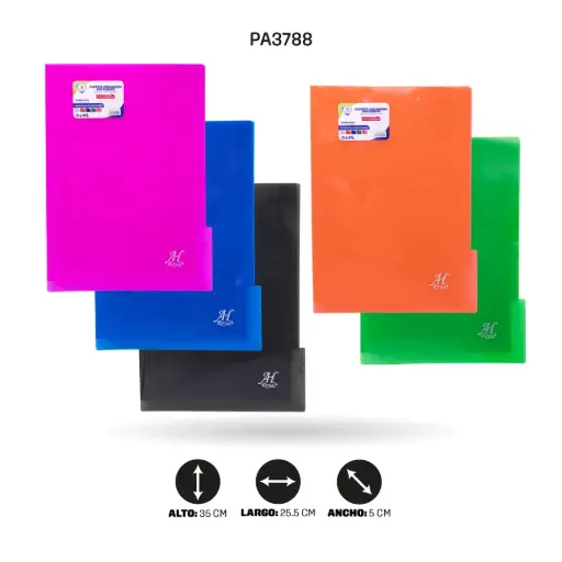 [PA3788] CARPETA AH ROYAL LEGAJADORA CON GANCHO [PAC70203-PAC2087