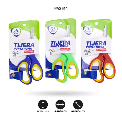[PA3914] TIJERA AH ROYAL PUNTA ROMA ENCARTONADA [PAC70216-3914]