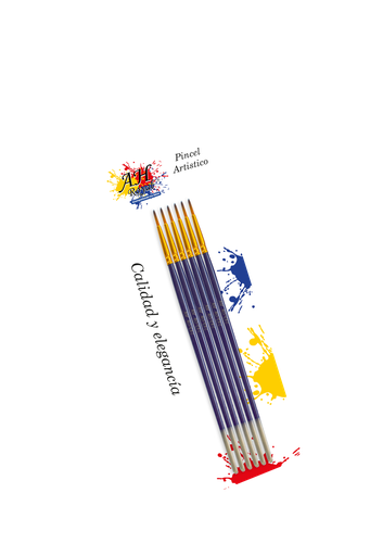 [PI906] PINCEL AH ROYAL REDONDO NO 1 X6  [PAC20062-906]