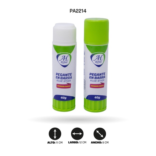 [PA2214] PEGANTE AH ROYAL BARRA 40 GRS DISP X 12 UND [PAC70588-PAC3627]