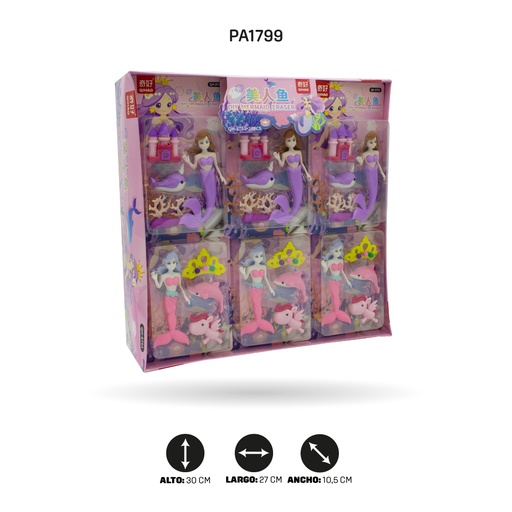 [PA1799] BORRADOR SIRENA BOX 24 UNDQH-8761 [PAC4617]