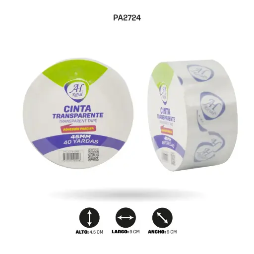 [PA2724] CINTA TRANSPARENTE 40Y 45MM PRESENTACION.NUEVA  [PAC4776-3981-2724]