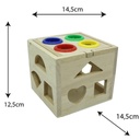 DIDIACTICO CUBO EN MADERA FIGURAS [PAC2303]