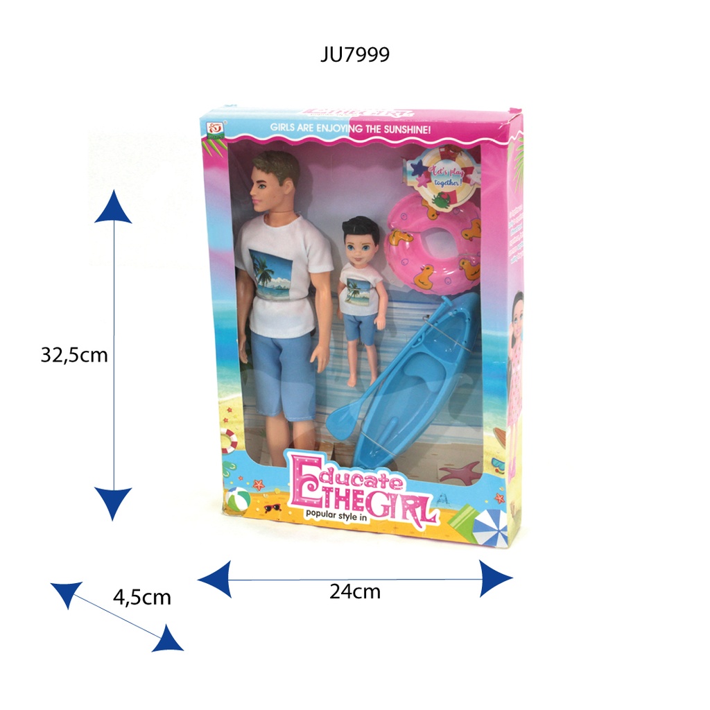 JUEGO DE MUÑECAS DE PLAYA [GY19051]
