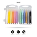 MARCADOR  JUMBO ACRILICO TRIANGULAR X12 CAJA PLASTICA[PAC4084]