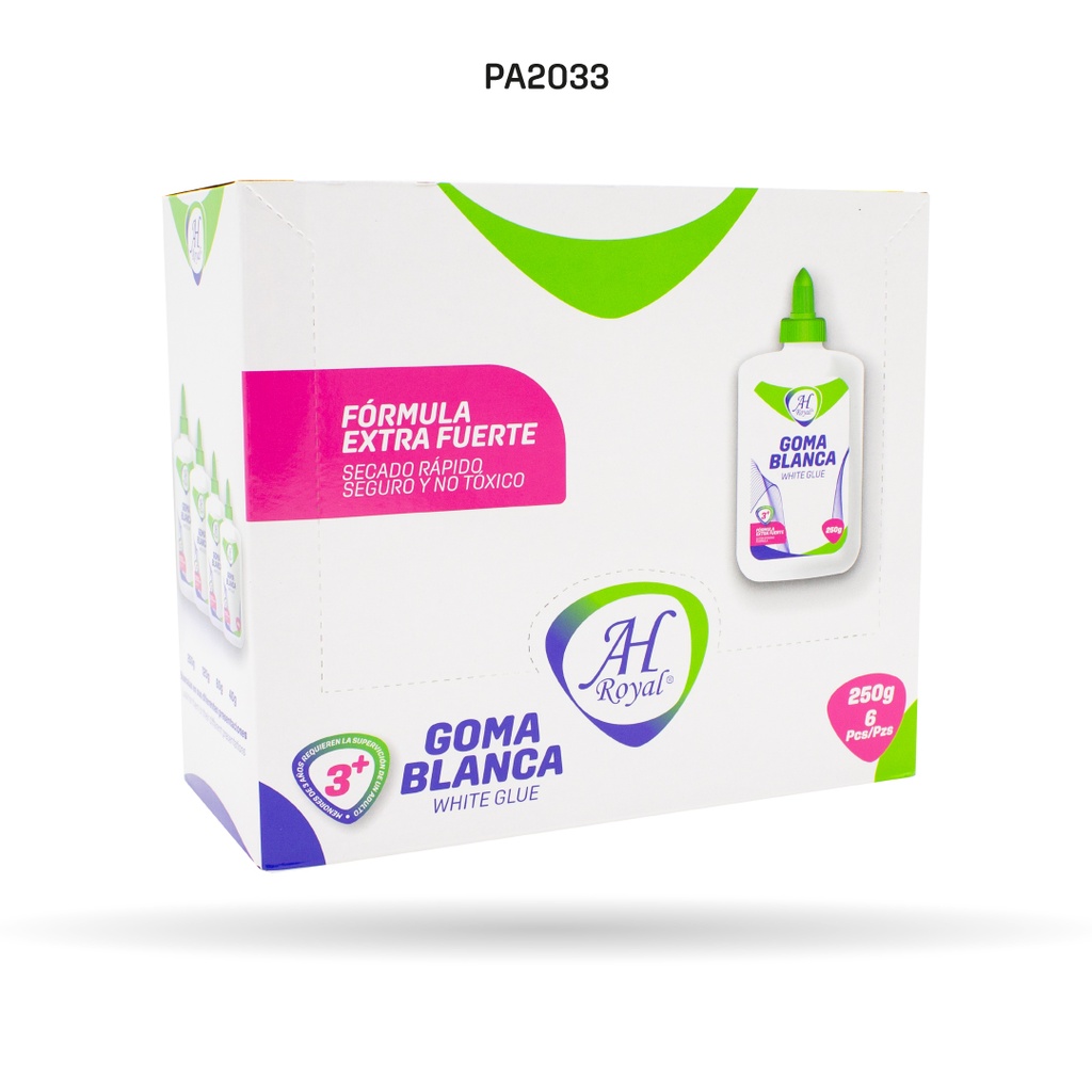 GOMA BLANCA AHROYAL DE 250 GRAMOS (EGA)