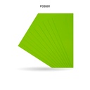 FOAMY CARTA AH ROYAL VERDE NEON  X 10 UNDS [AH10102315]