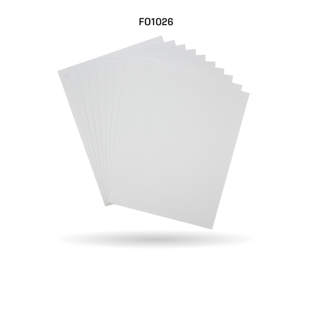 FOAMY CARTA AH ROYAL BLANCO X 10 UNDS [AH10100615-PAC0009-1026]