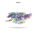 CLIP DE PAPEL COLORES METALIZADOS BLISTER 28MM [PAC3547]