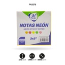 NOTAS AH ROYAL NEÓN 3'X 3'SURTIDO X 300 UND [PAC90512-2578]