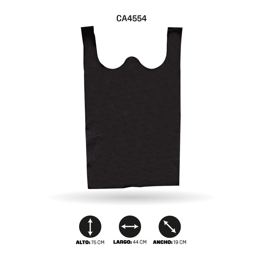 BOLSA CHALECO EN CAMBRE COLOR SURTIDO75x44x19CM (PAC4 357)