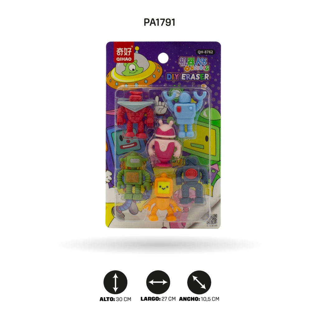 BORRADOR QH-8762 ROBOTS BOX 24 [PAC4609]