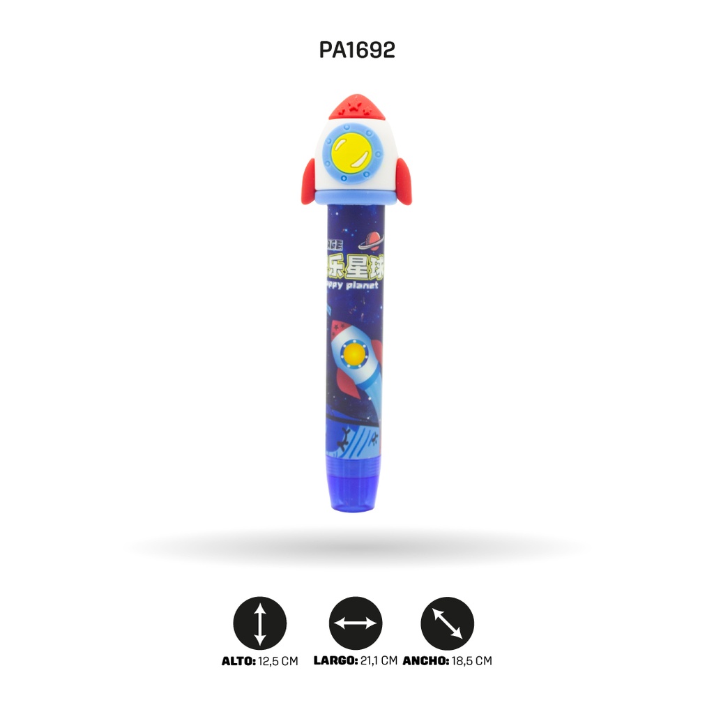 BORRADOR RETRACTIL 6 MOTIVOS   [PAC4808]