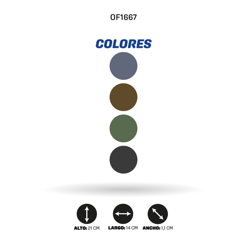 AGENDA TIPO CUERINA 4 COLORES 25-68 [PAC4763]