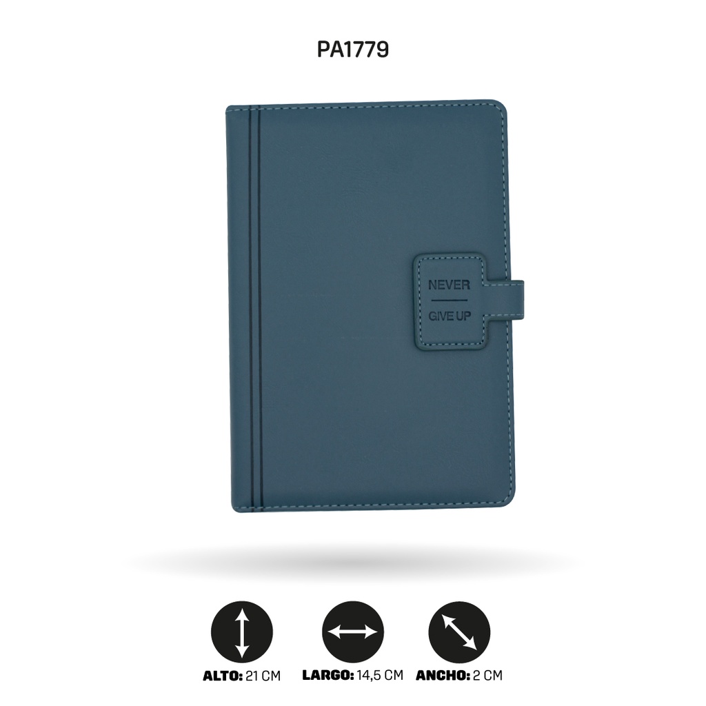 AGENDA CON BROCHE DE 100 HOJAS 25-84 [PAC4764]