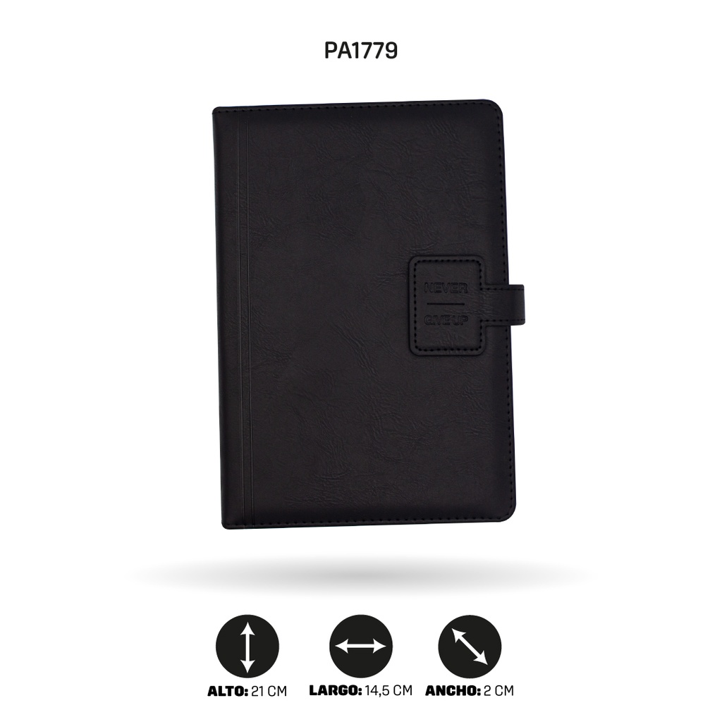AGENDA CON BROCHE DE 100 HOJAS 25-84 [PAC4764]