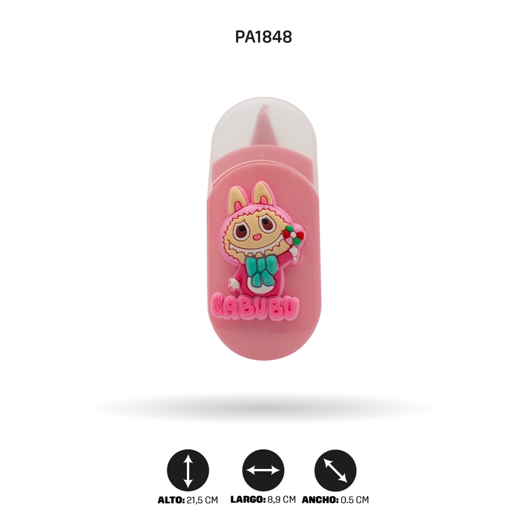 CINTA CORRECTOR PARA NIÑA X3 COLORES X6 UND