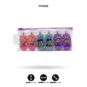 CINTA CORRECTOR PARA NIÑA X3 COLORES X6 UND
