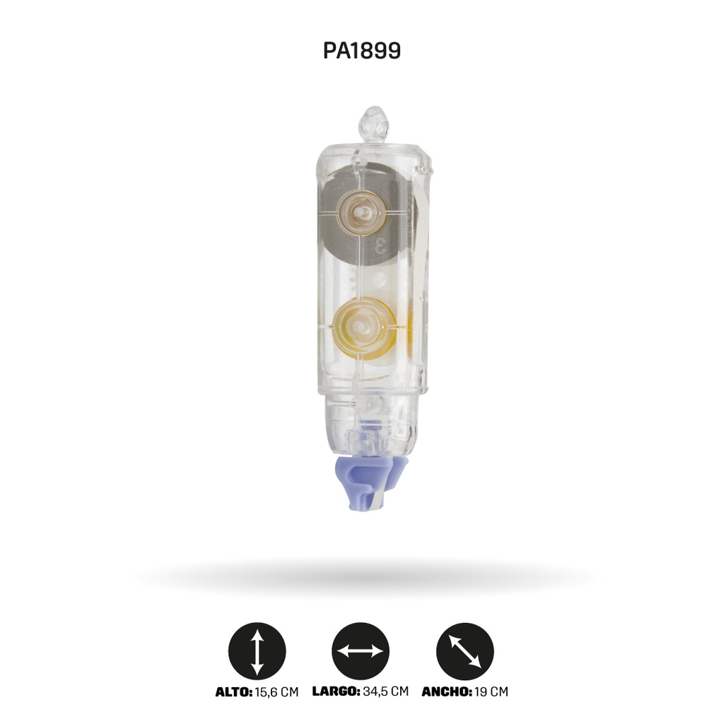 CINTA CORRECTORA 4 COLORES PASTEL +1 REPUESTO DISPLAY 24
