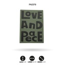 AGENDA LOVE AND SPACE TIPO CUERINA [PAC4756]