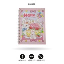 AGENDA ARGOLLADA DE XX-3217 CONEJOS COLOR PASTEL 3 MOTIVOS [PAC4568] DISP X12