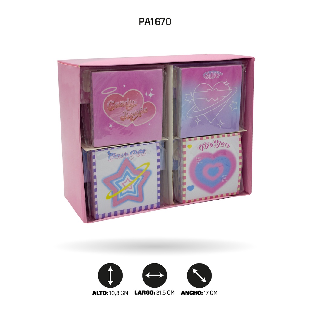 NOTICAS XX-1717 CORAZON-ESTRELLA DISP X 24[PAC4563]