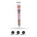 BOLIGRAFO 10 COLORES DE NIÑAS BOX 36 UND XX-6628 [PAC4560]