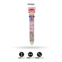 BOLIGRAFO 10 COLORES DE NIÑAS BOX 36 UND XX-6628 [PAC4560]