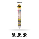BOLIGRAFO 10 COLORES DE EMOJIS XX-6633 [PAC4562]