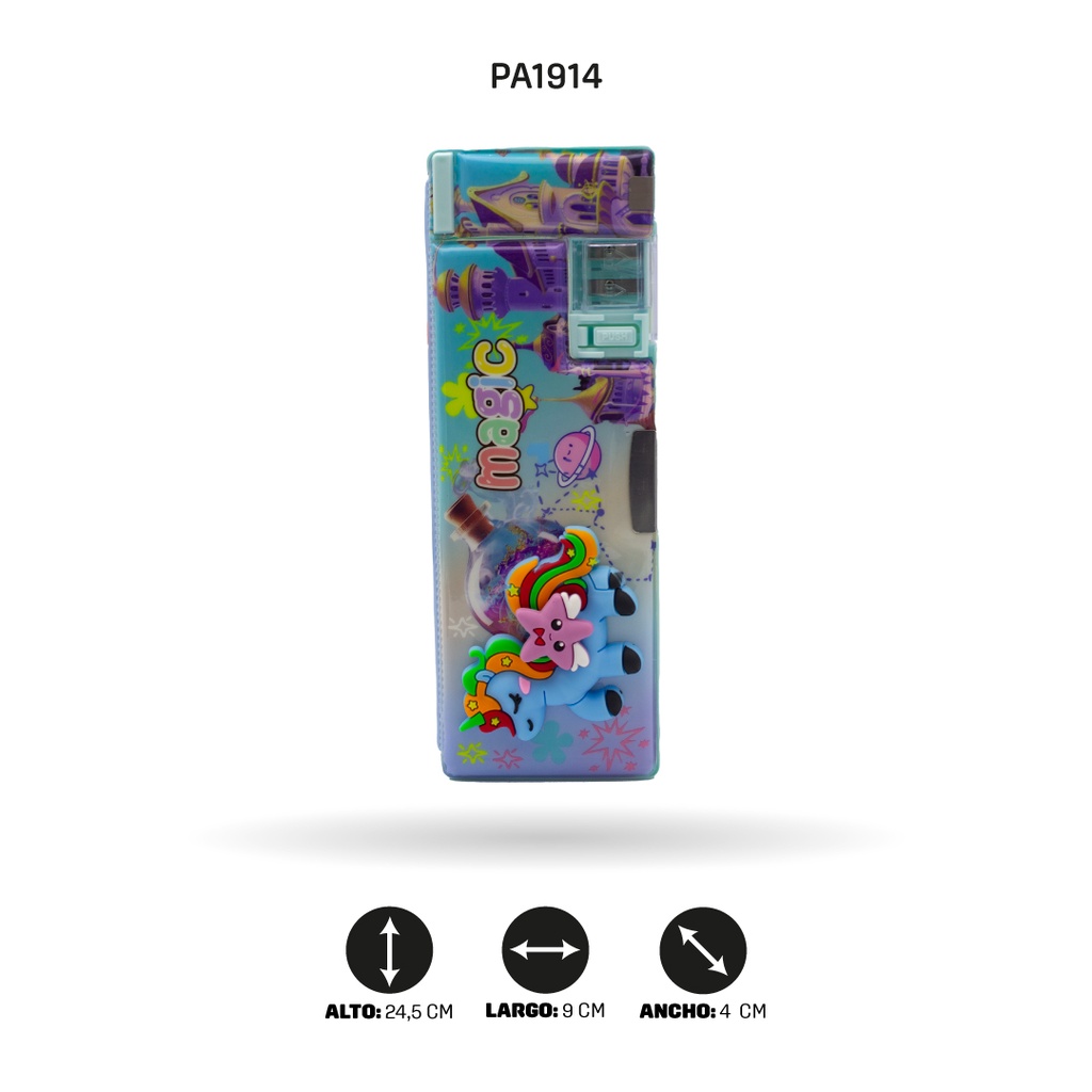 ESTUCHE MULTIFUNCIONAL FIGURA GIRATORIA XPM-569-2/7/6/3/9 [PAC4671]