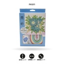 ACOLCHADO DE PAPEL YZ178 MOTIVO FLOR DISPLX 10 [PAC4668]