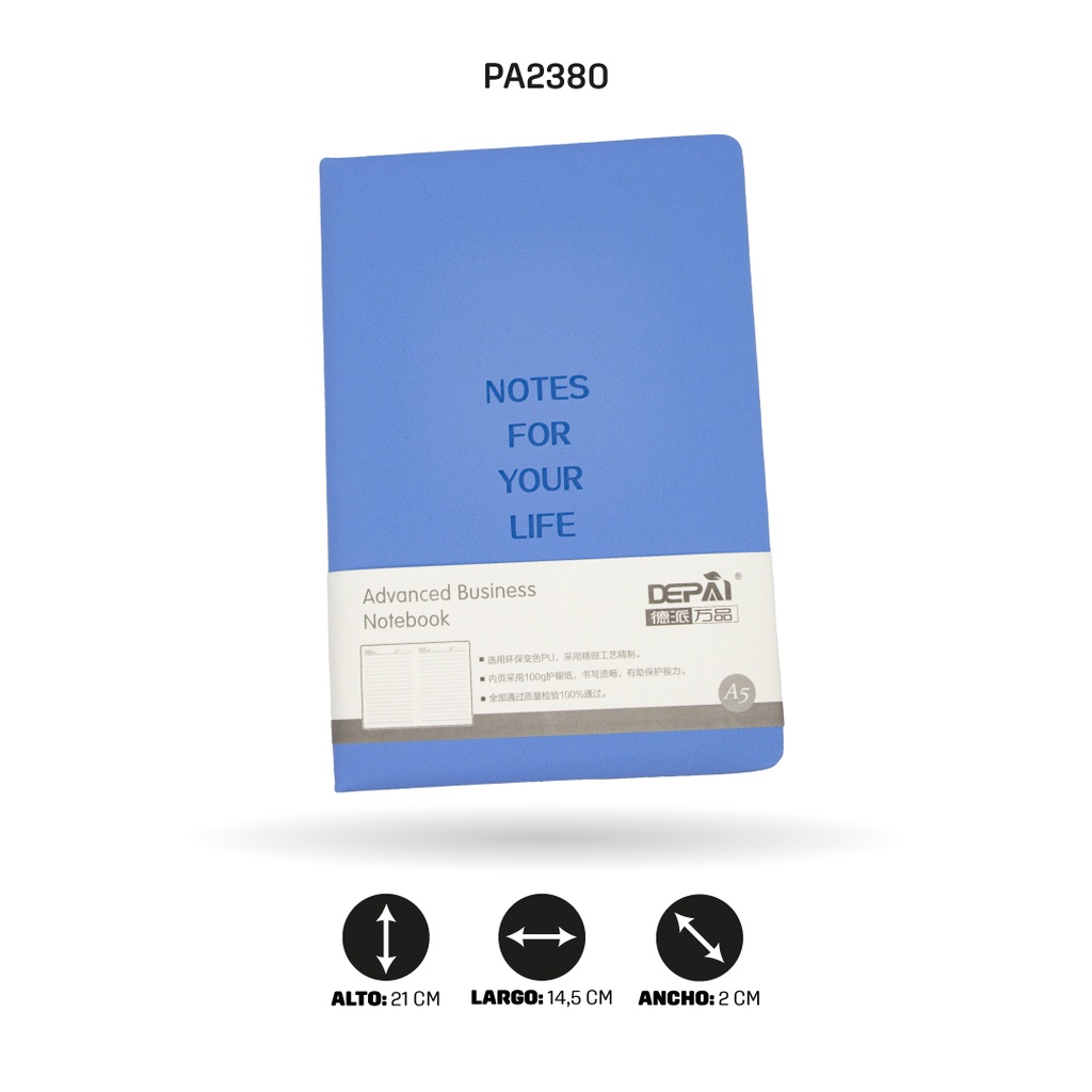 AGENDA TIPO CURINA NOTES FOR YOUR LIFE 25-78 [PAC4758]